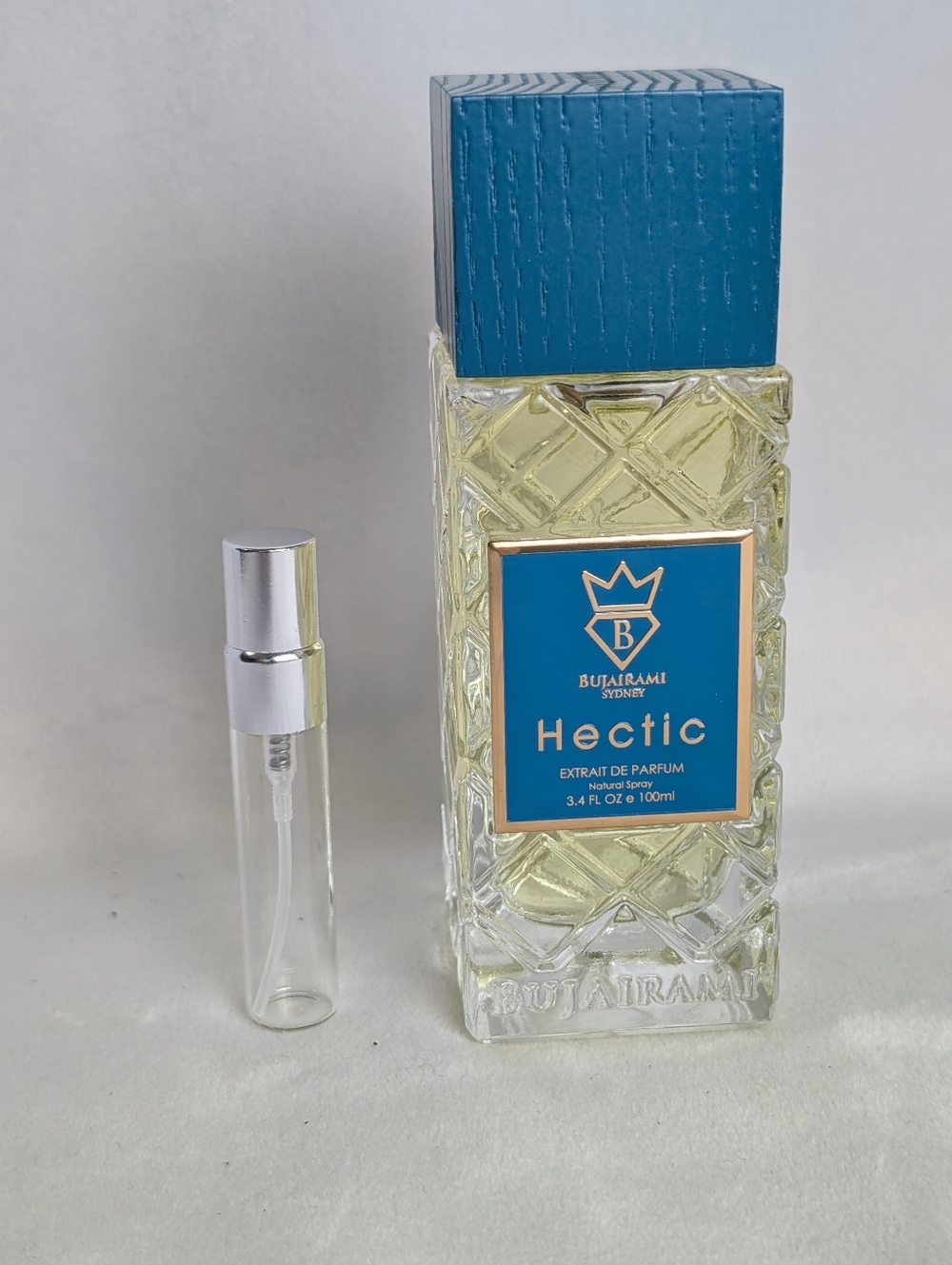 3/$18 5ml Bujairami Hectic Extrait Decant